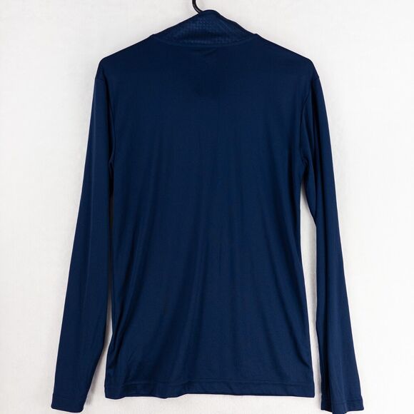 New England Patriots NFL Team Apparel Shirt Small Quarter Zip Football Pullover - Picture 9 of 10